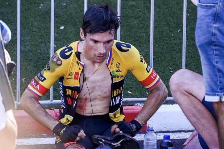 Primoz Roglic abandonne la Vuelta 2022