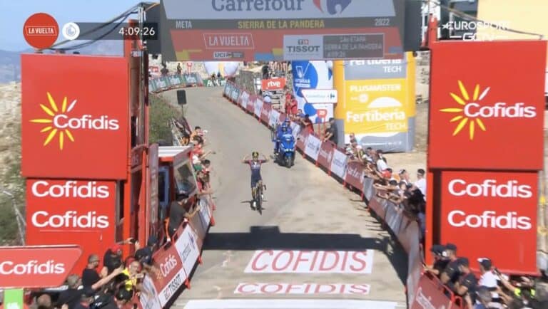 Nouvelle victoire d’étape pour Richard Carapaz sur la Vuelta 2022