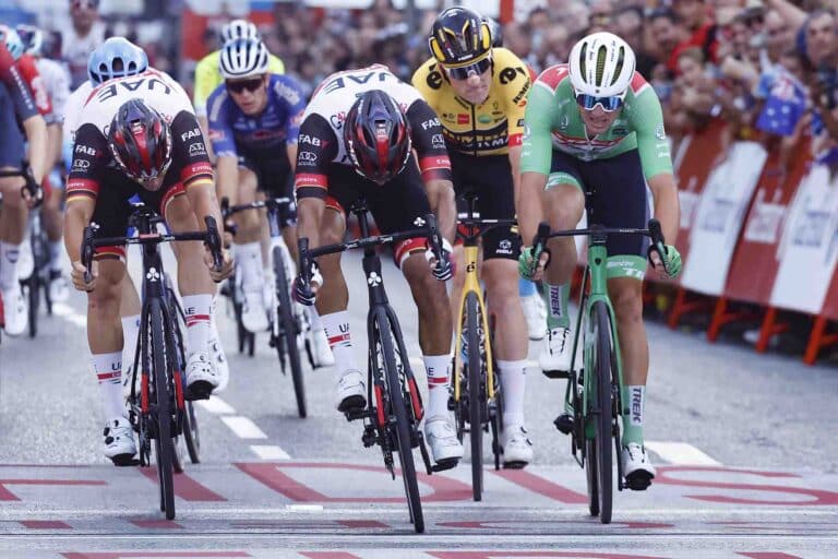 Classement complet de la 21e étape de la Vuelta 2022