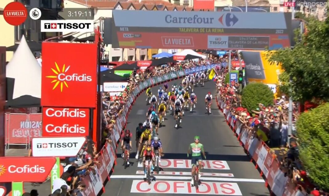 Mads Pedersen remporte la 19e étape de la Vuelta 2022