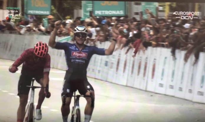 Lionel Taminiaux remporte la 5e étape du Tour de Langkawi