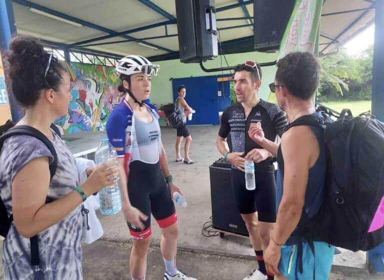 Audrey Cordon-Ragot de retour sur son vélo, deux mois après son AVC
