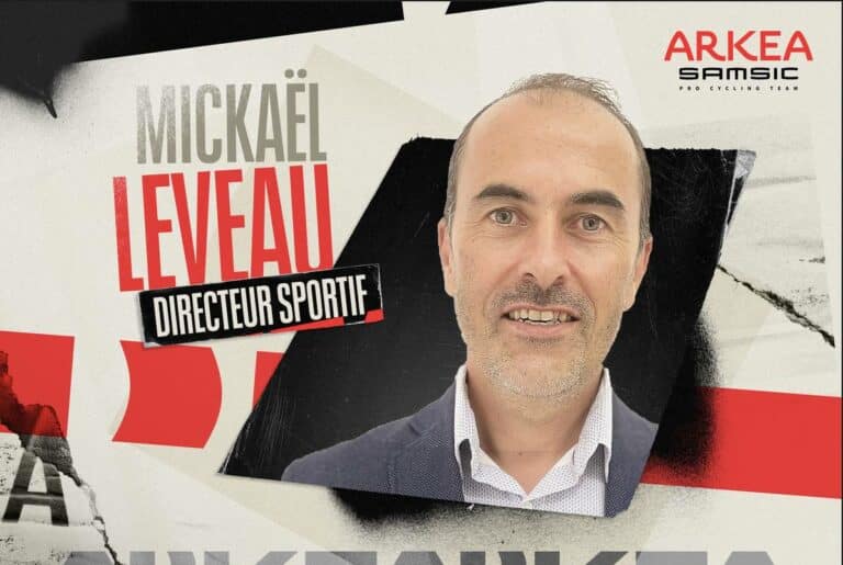 Mickaël Leveau, nouveau directeur sportif chez Arkéa-Samsic