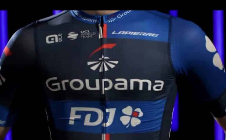 Groupama-FDJ : Le nouveau maillot 2023