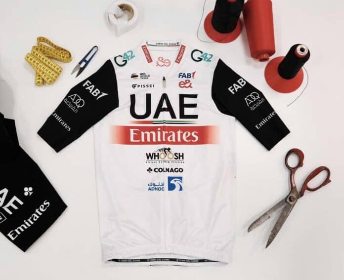 UAE Team Emirates le nouveau maillot 2023 dévoilé