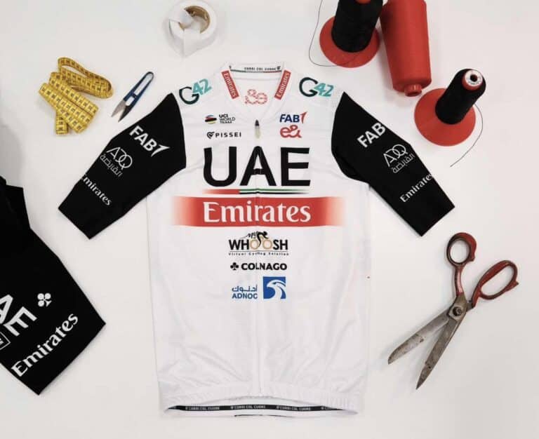 UAE Team Emirates : Le nouveau maillot 2023 dévoilé
