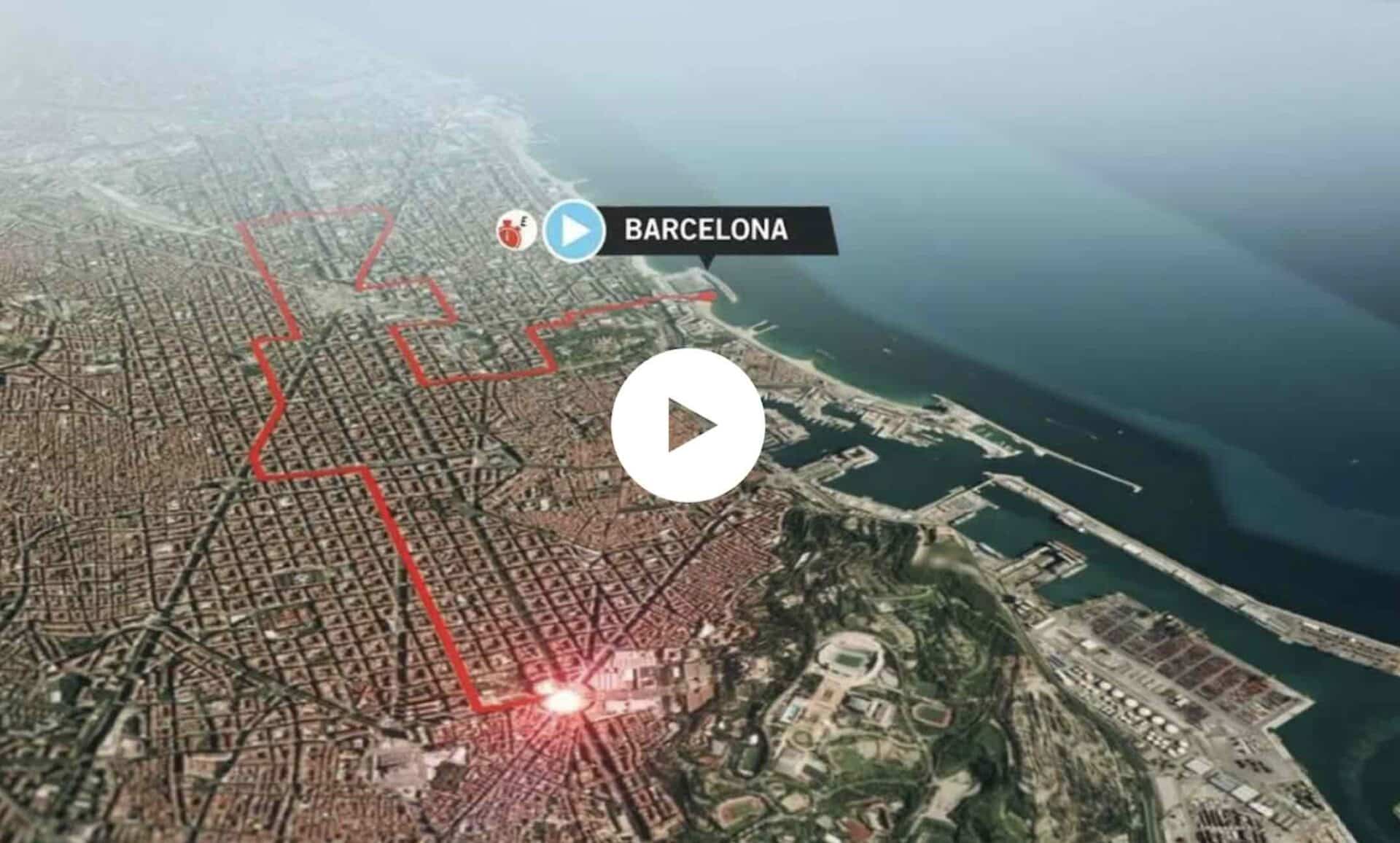 Vuelta 2023 Les deux premières étapes disputées à Barcelone