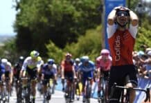 Bryan Coquard remporte l'étape de Willunga au Tour Down Under
