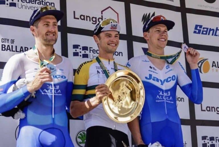 Jay Vine champion d’Australie du chrono 2023
