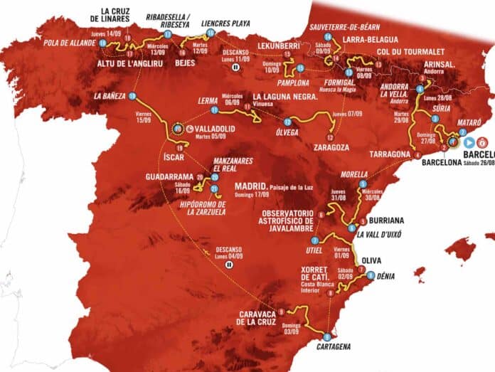 La Vuelta 2023 en chiffres