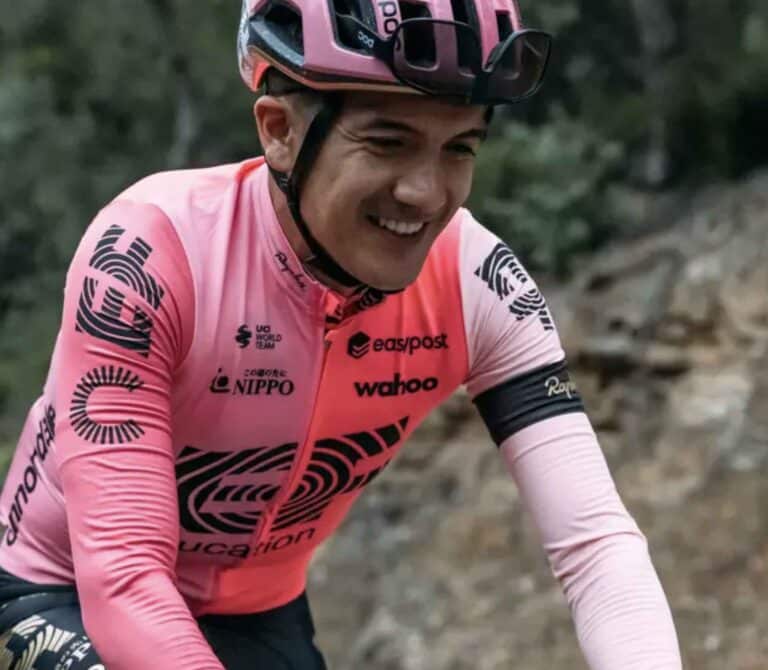 Richard Carapaz (EF Education-EasyPost) opéré des amygdales