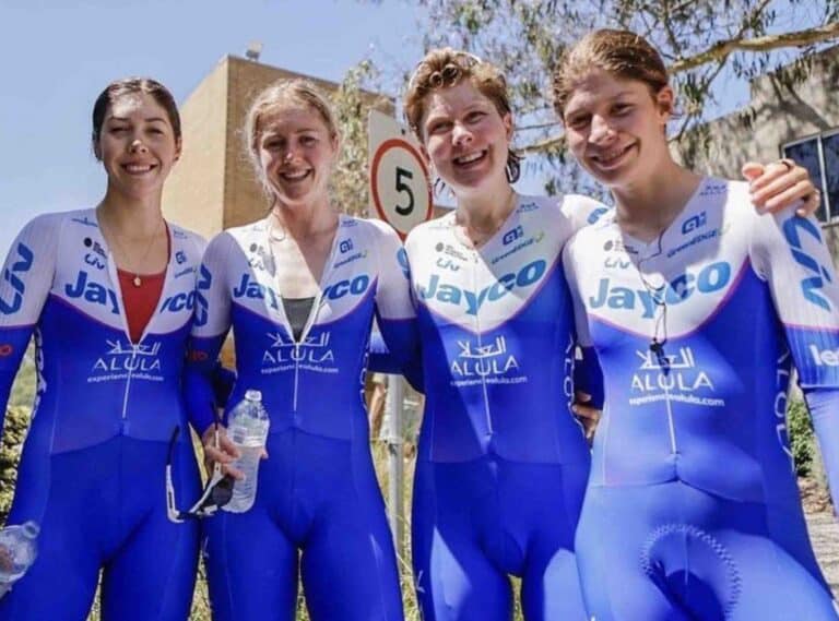 Tour Down Under 2023 Femmes : La composition Team Jayco AlUla
