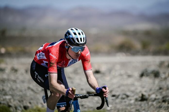 Matteo Jorgenson vainqueur du Tour d'Oman 2023, Geoffrey Bouchard 3e