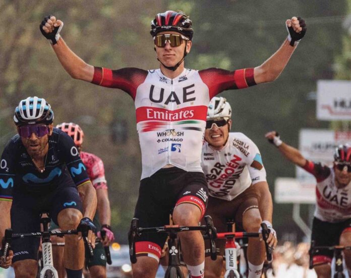Tour d'Andalousie : la présence de Tadej Pogacar confirmée avec UAE Team Emirates