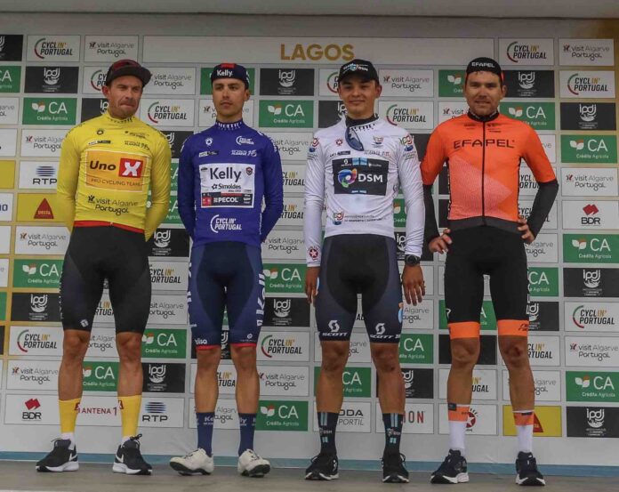 Tour de l'Algarve 2023 classements distinctifs après la 1ère étape