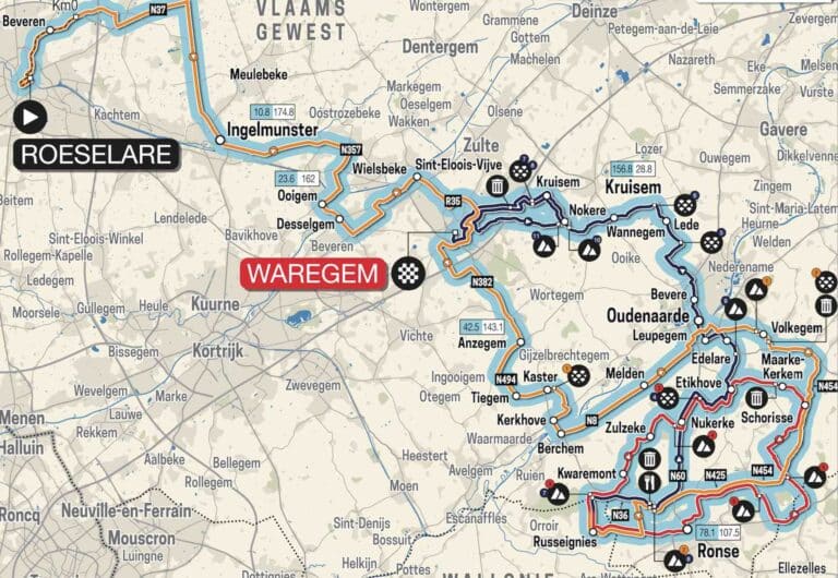 A Travers la Flandre 2023 : Parcours et favoris