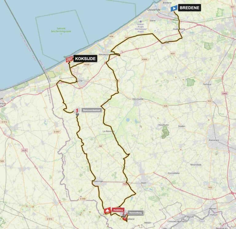 Bredene Koksijde Classic 2023 : Parcours et favoris