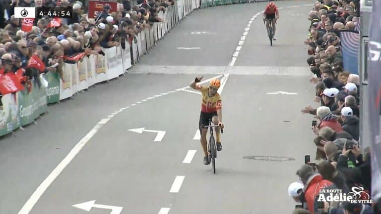Fredrik Dversnes s’impose à la surprise générale sur la Route Adélie de Vitré