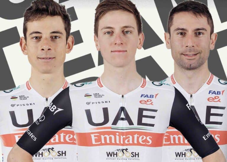 Milan-Sanremo 2023 : Tadej Pogacar leader UAE Team Emirates