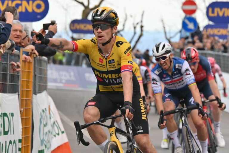 Primoz Roglic devance Julian Alaphilippe au sprint sur Tirreno-Adriatico