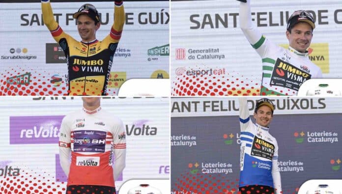 Tour de Catalogne 2023 étape 1 classements annexes et distinctifs