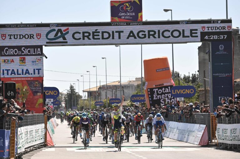 Niccolo Bonifazio dominateur au sprint sur le Tour de Sicile