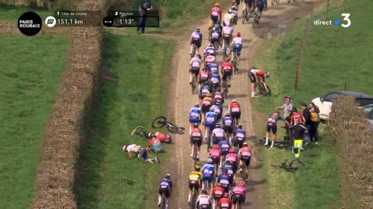 Paris-Roubaix 2023 : Les abandons