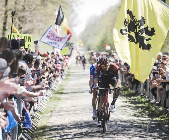 Paris Roubaix 2023 parcours engagés classement