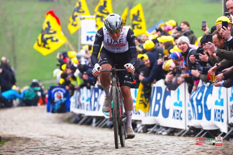 Tour des Flandres – Tadej Pogacar : « Déjà fier de ma carrière »