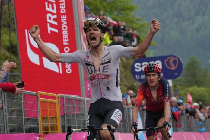Joao Almeida s'impose devant Geraint Thomas nouveau leader du Giro 2023