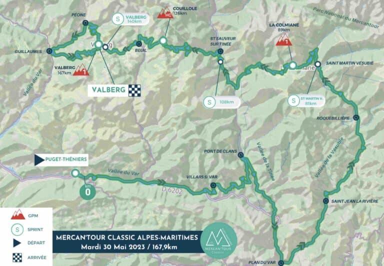 Mercan’Tour Classic 2023 – Le parcours détaillé