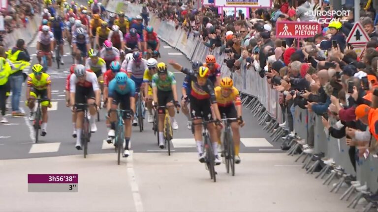 Tim Merlier dernier vainqueur d’étape, Romain Grégoire sacré aux 4 Jours de Dunkerque