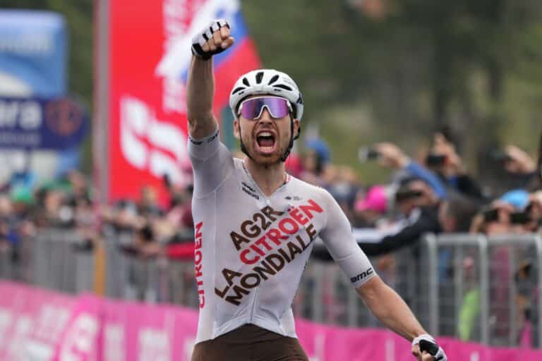 Tour d’Italie – Aurélien Paret-Peintre : « C’était une bonne journée pour une échappée »