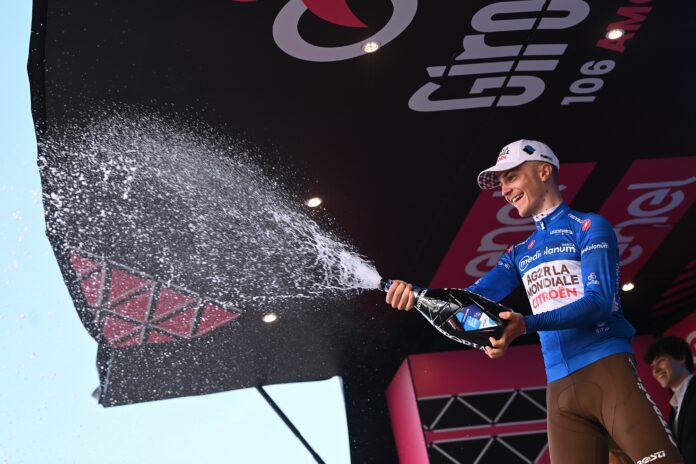 Tour d’Italie – Paul Lapeira, leader du classement de la montagne : « C'est beau »