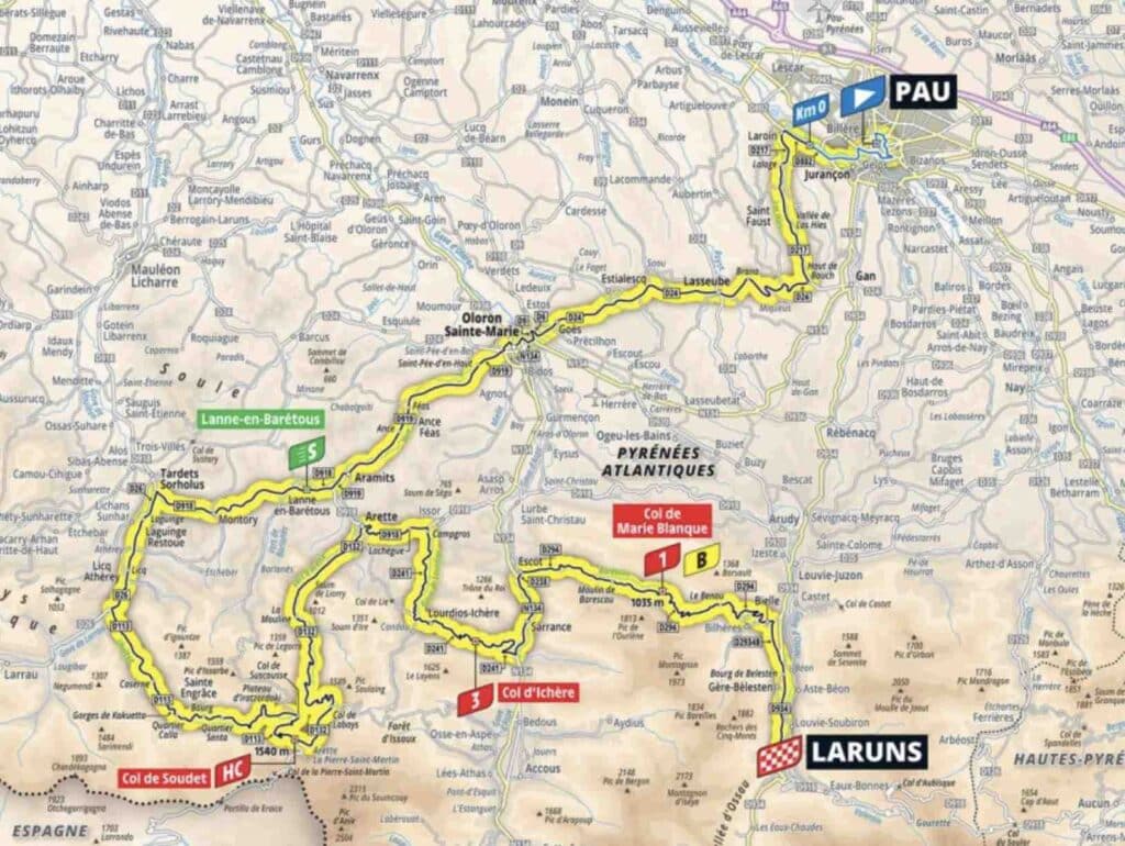Tour De France 2023 étape 5 Profil Et Parcours Détaillés