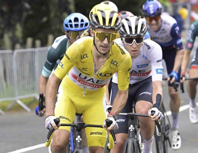 Tour de France 2023 Adam Yates Ce n'est pas facile de défendre ce maillot jaune