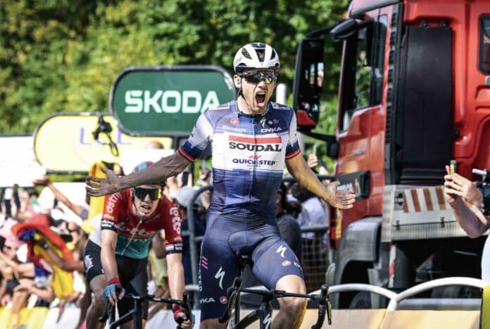 Tour de France 2023 étape 18 Kasper Asgreen et ses compagnons d'échappée mettent en échec les sprinteurs