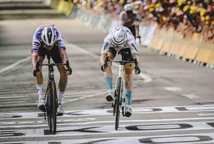 Tour de France 2023 étape 19 Matej Mohoric s'offre Kasper Asgreen
