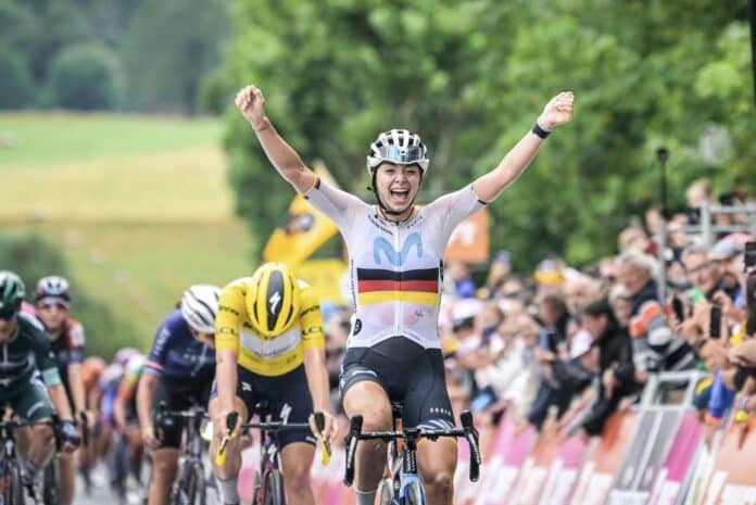 Tour de France 2023 Femmes étape 2 Victoire de Liane Lippert à Mauriac