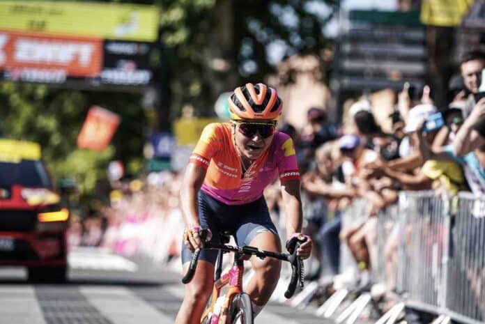 Tour de France 2023 Femmes étape 5 victoire en solitaire de Ricarda Bauernfeind à Albi