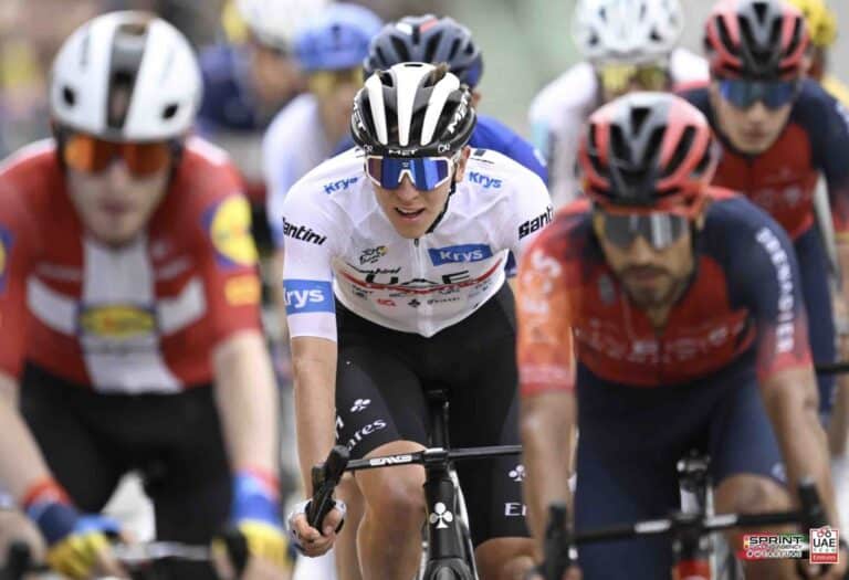 Tour de France 2023 – Tadej Pogacar : « Jonas était plus fort que moi »