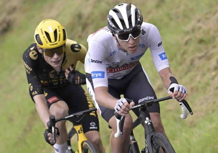 Tour de France 2023 – Tadej Pogacar : « Mon poignet est un peu douloureux »