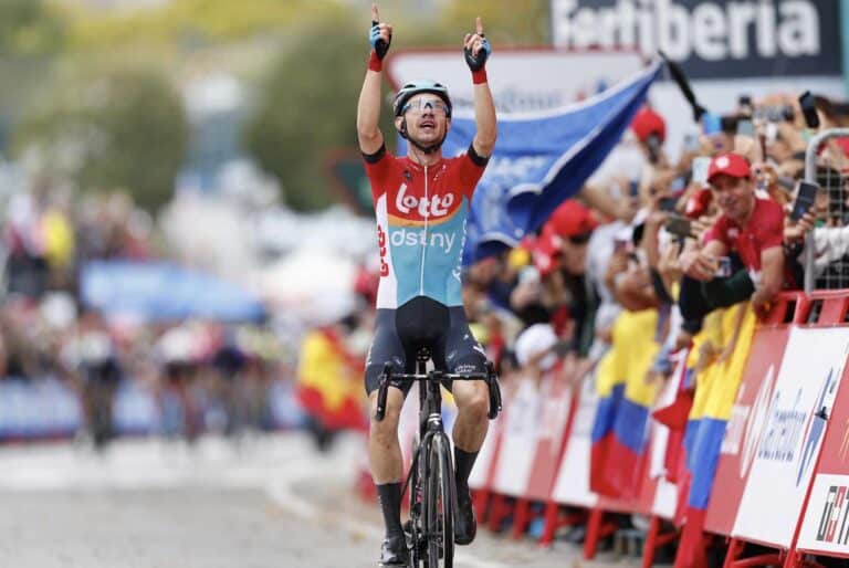 Vuelta 2023, étape 2 : L’étape pour Andreas Kron et le maillot rouge pour Andrea Piccolo