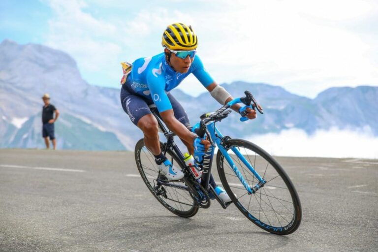 Nairo Quintana est de retour dans le peloton à la Movistar