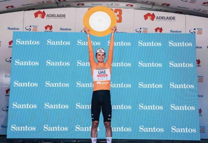 Santos Tour Down Under 2024 parcours carte étapes profils engagés favoris classements