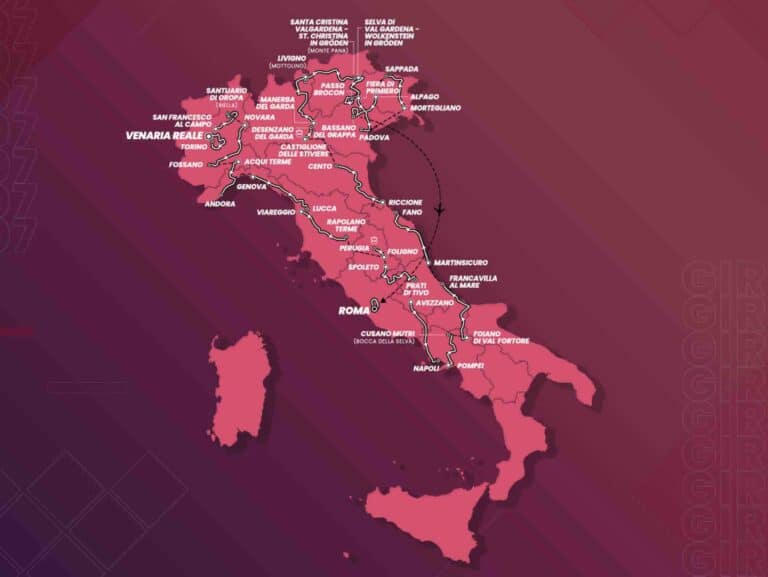 Giro 2024 – Parcours détaillé