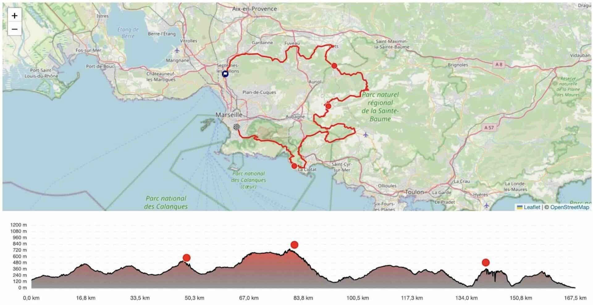 GP La Marseillaise 2024 Parcours détaillé