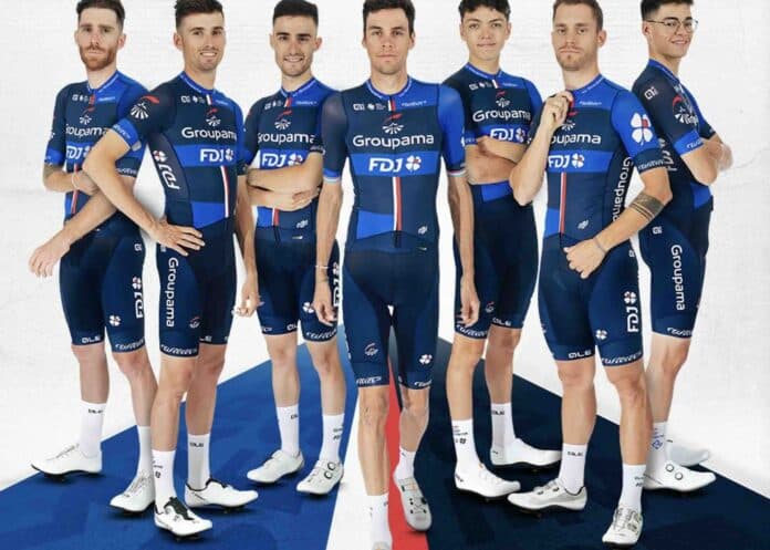 Etoile de Bessèges 2024 la Groupama FDJ avec Kevin Geniets