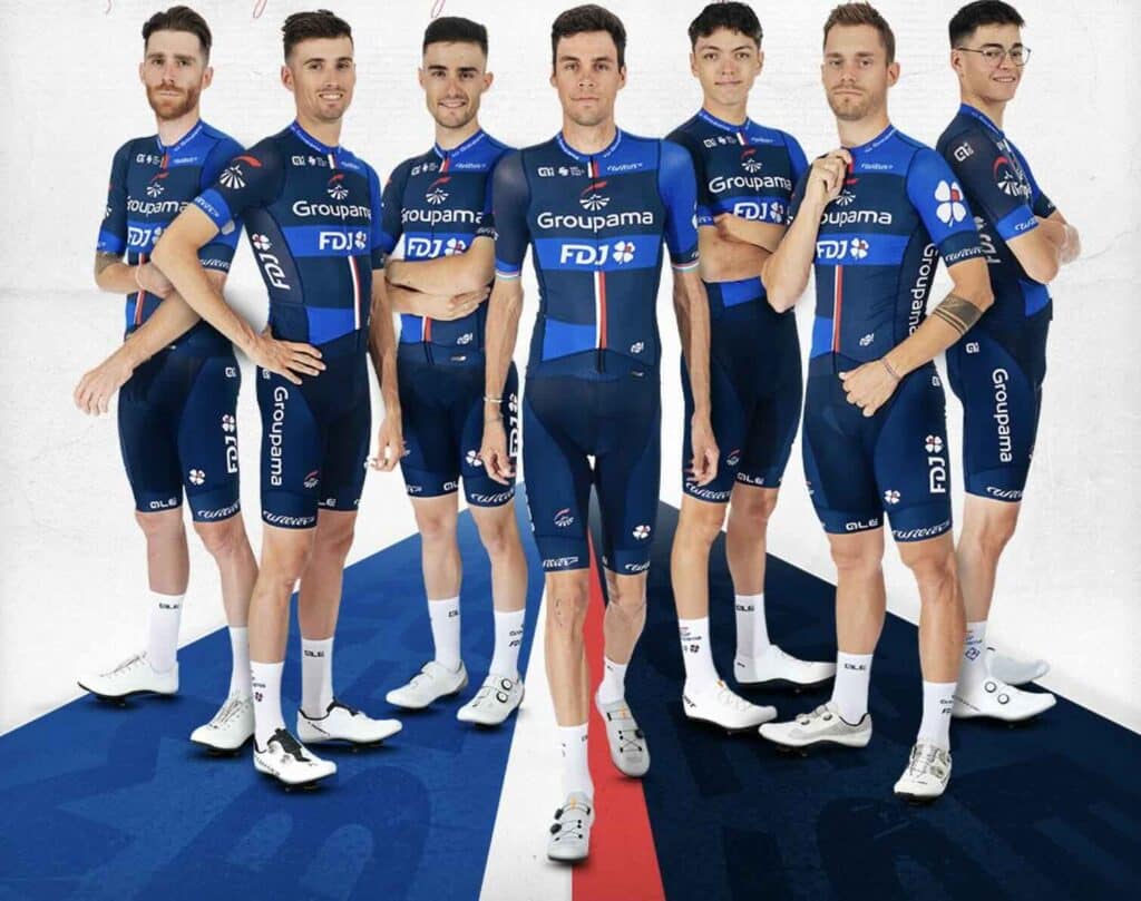 GP La Marseillaise 2024 La GroupamaFDJ dévoile les noms de ses 7