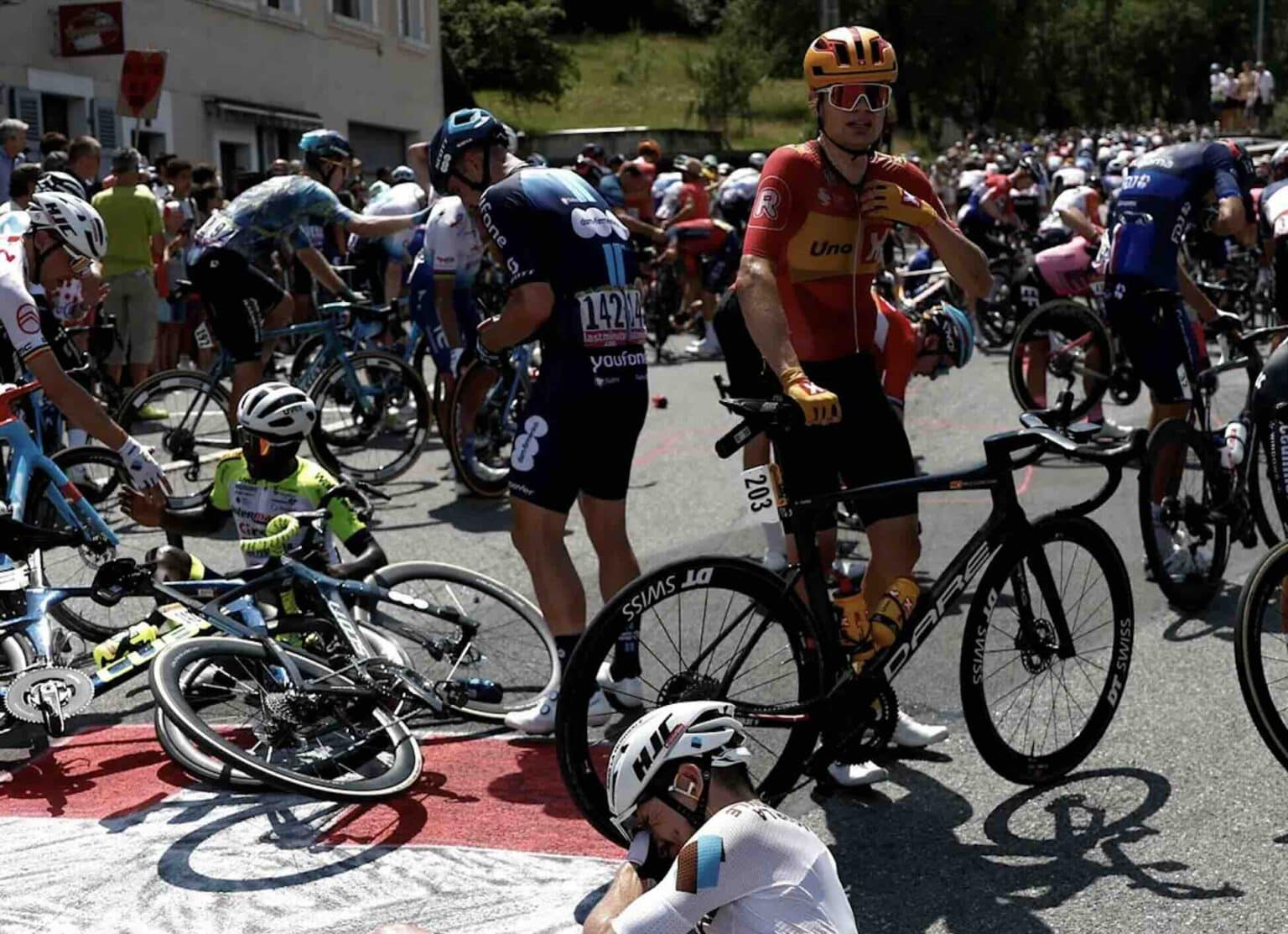 Tour Down Under 2024 Les abandons